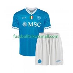 Fußballtrikots Napoli Kinder 2025-2026 Kurzarm Heimtrikotsatz kaufen